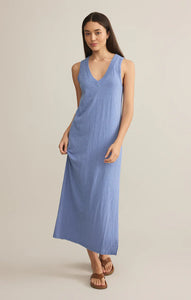 Palisades Midi Dress - sky blue