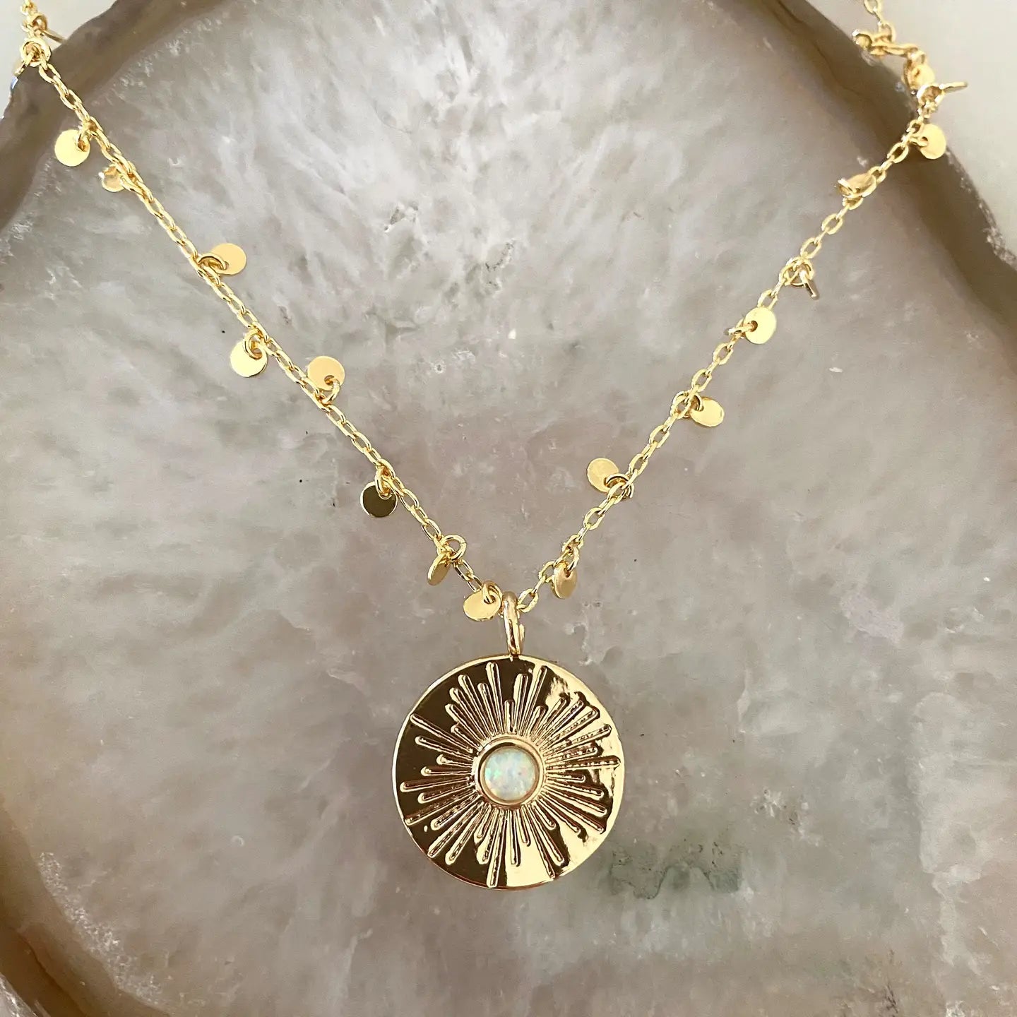 Ollie's necklace - gold