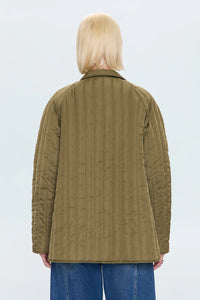 Sawyer quilted barn jacket - olive