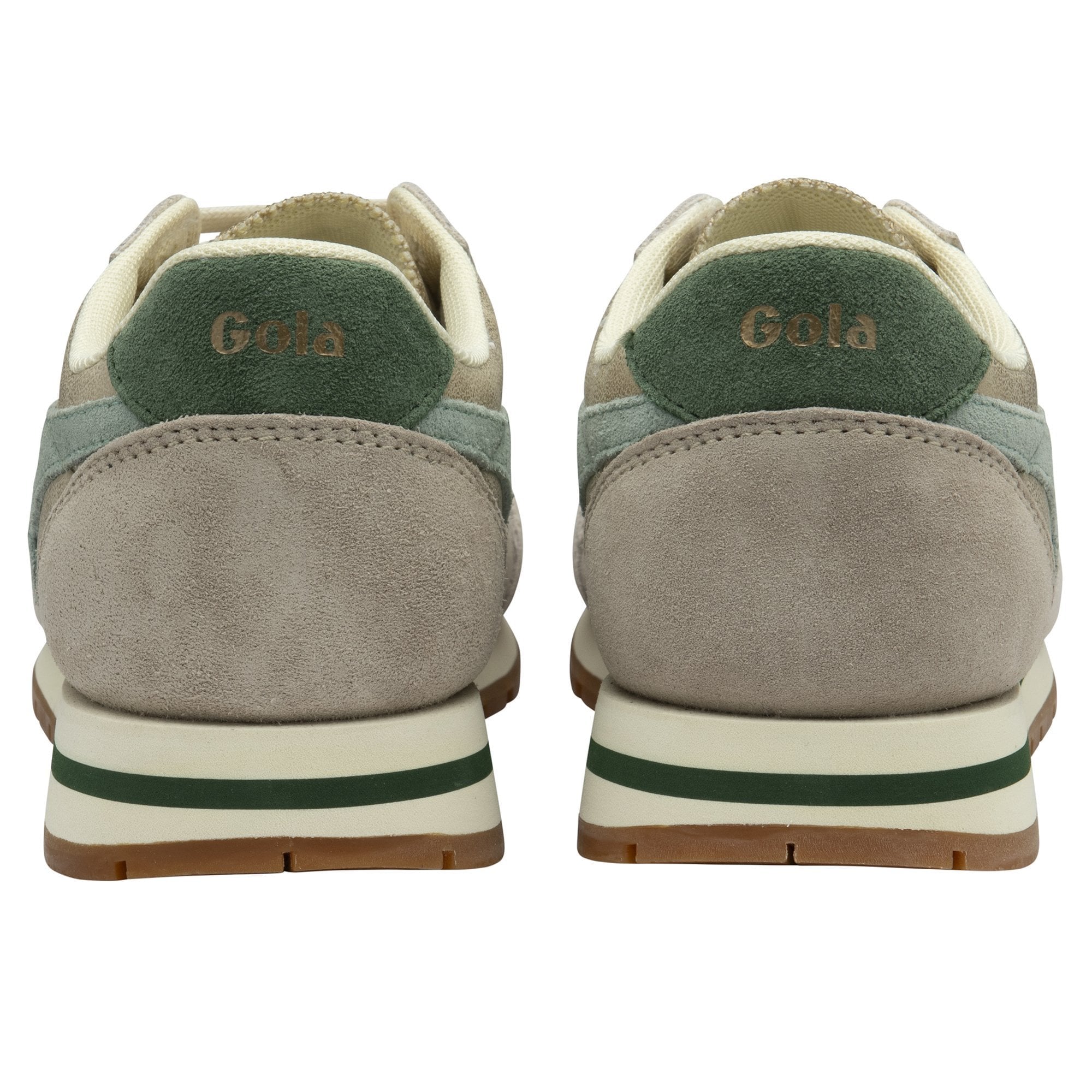 Daytona blaze sneakers - gold / green mist / evergreen