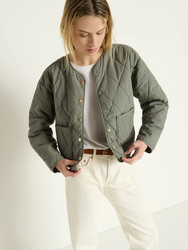 Aspen Quilted Jacket - castor grey