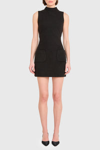 Como dress - black