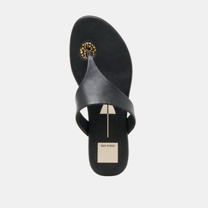Kittle leather sandals - black