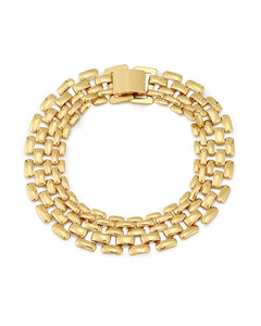 Celine chain link bracelet - gold