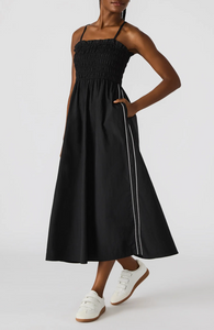 Kit dress - black / white