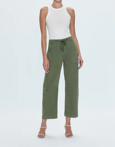Sabrina curved utility pants - meadow
