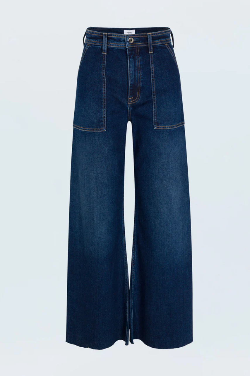 Penny high-rise wide leg jeans - calluna