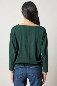 Elastic Hem Dolman Boatneck (PA3051) - spruce