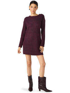 Abbie sweater dress - beet