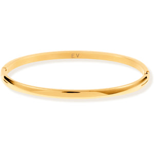 Nadine bangle bracelet - gold