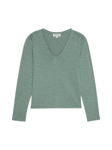 Remi V-Neck Top - sagebrush