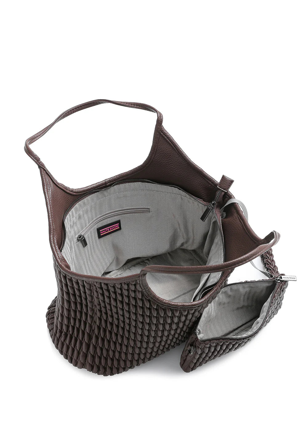 Isla tote - chocolate brown leather