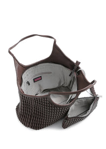 Isla tote - chocolate brown leather