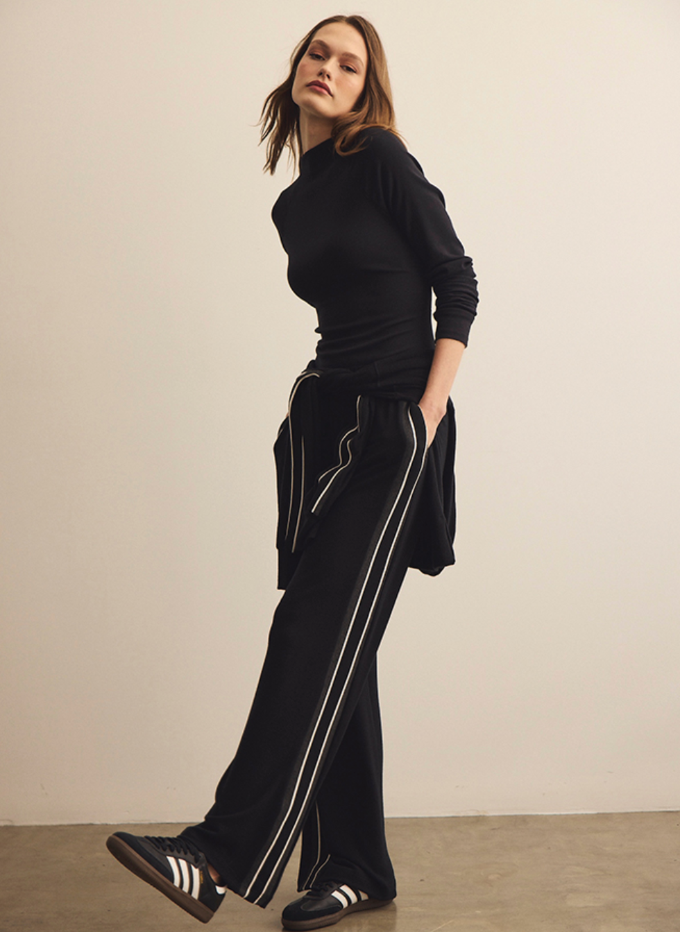 Judy track pant - black