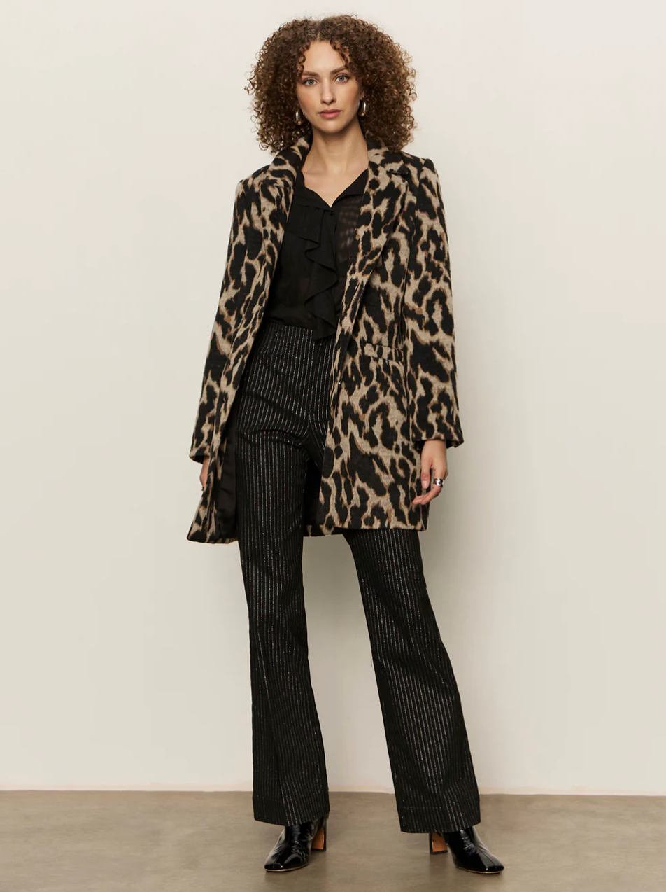 Downtown jacket - leopard mirage