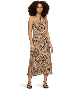 Havana nights halter dress - desert bandana