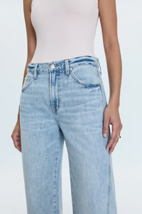 Kacey mid rise cuffed straight jeans - berkeley