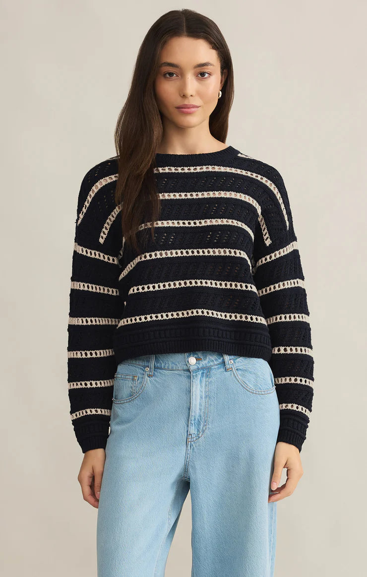 Estero striped sweater - eclipse