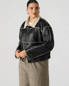 Tilia coat - black