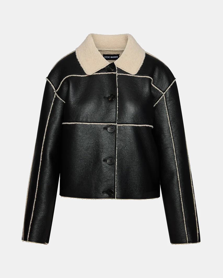 Tilia coat - black