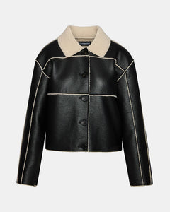 Tilia coat - black