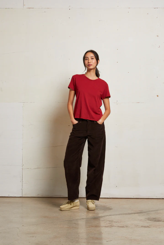 Harley boxy crew tee - maple