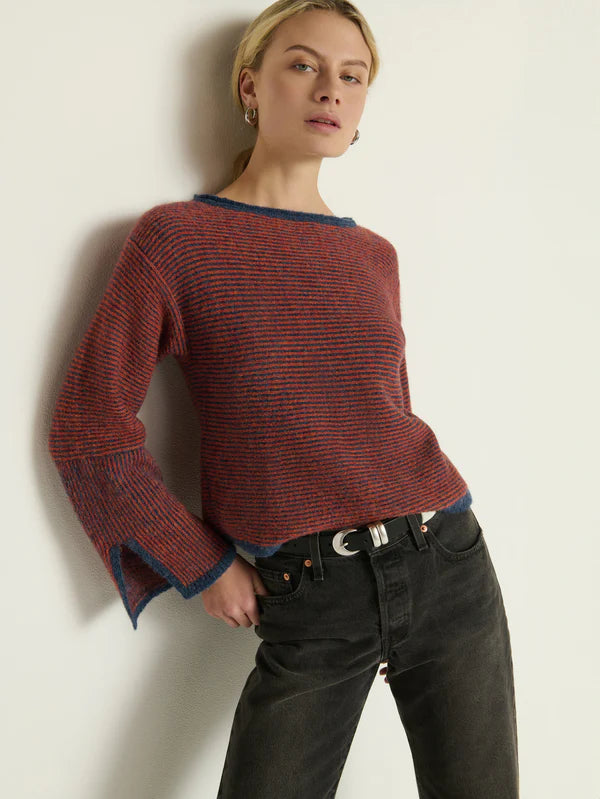 Willow Sweater - greenwich autumn leaf
