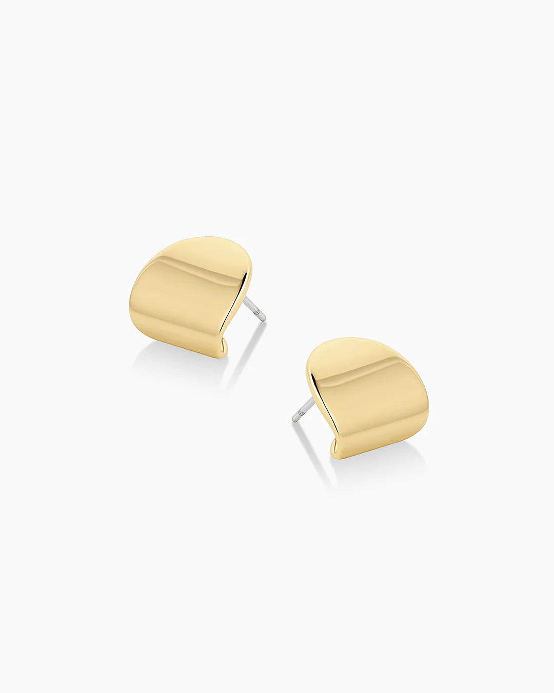 Charlie wrap studs - gold