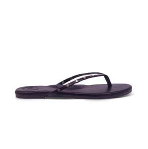 Indie elvis sandals - black with studs