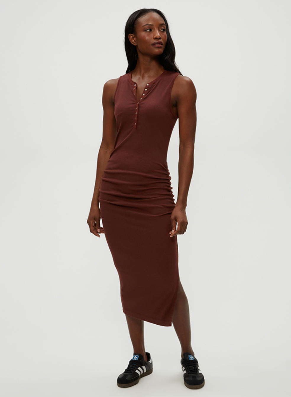 Samira tank dress - black