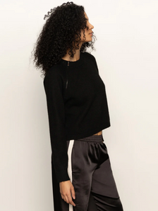 Zip it sweater - black