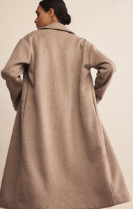 Mason luxe coat - smokey