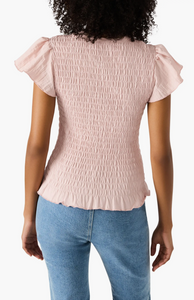 Cecilie top - pale rosette