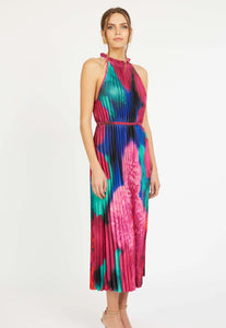 Jayce dress - blur iris bloom
