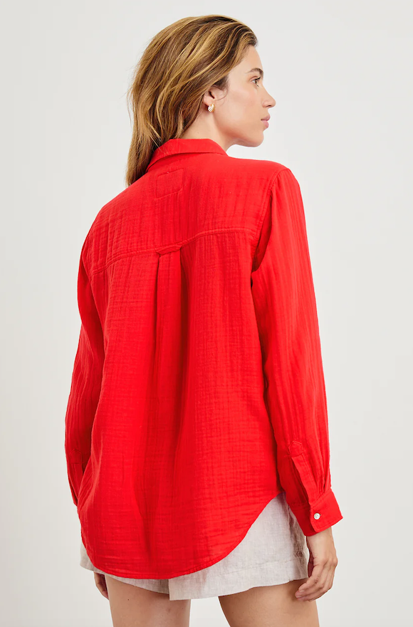 Ellis shirt - cherry
