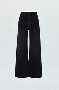 Penny high rise wide leg jean - collins