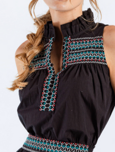 Miley top - black
