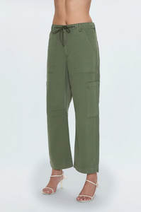 Sabrina curved utility pants - meadow