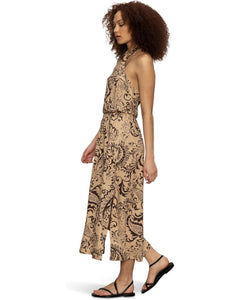 Havana nights halter dress - desert bandana