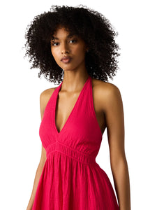 Piper dress - cranberry