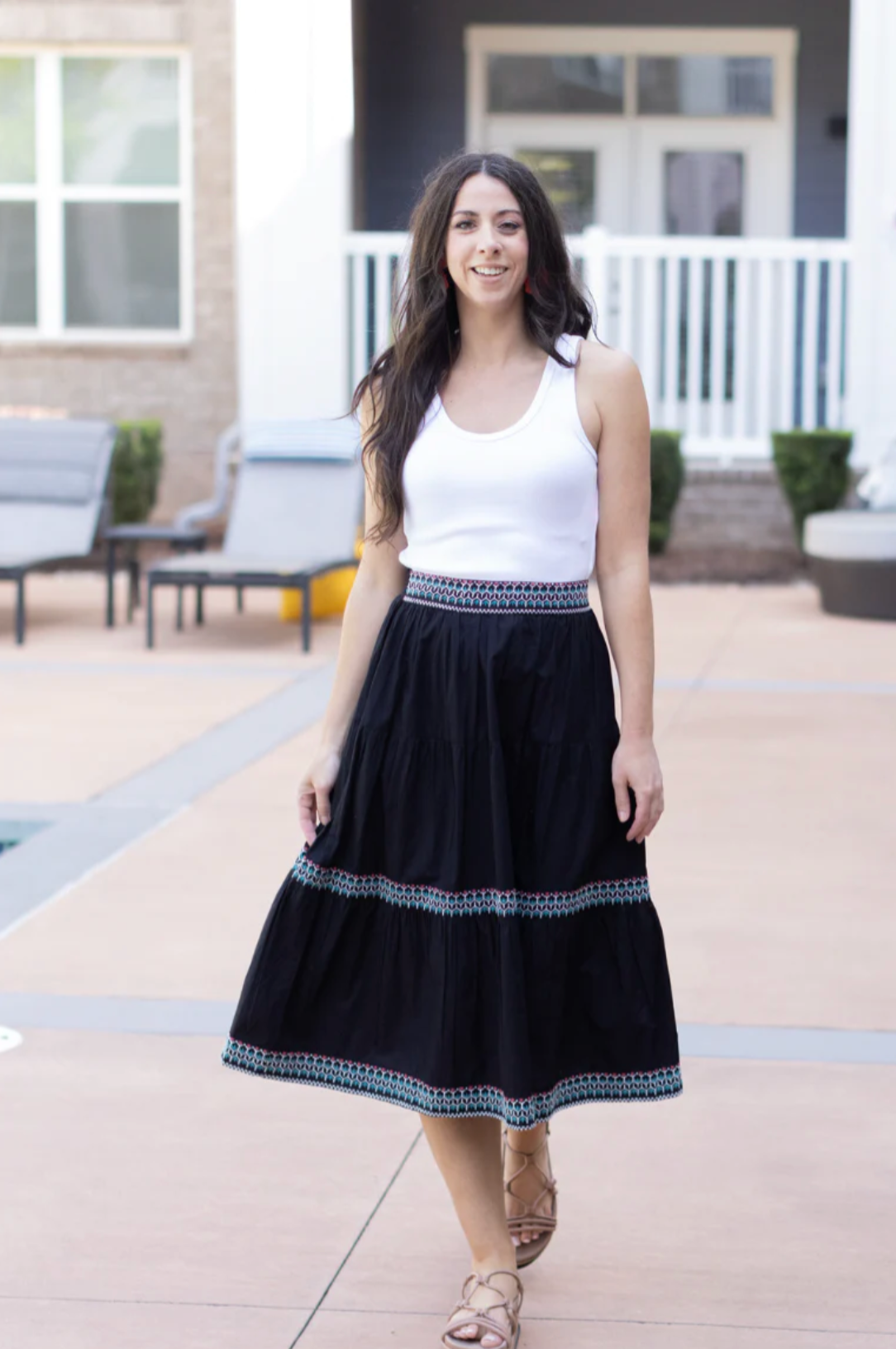 Riya skirt - black