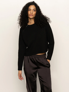 Zip it sweater - black