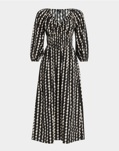 Paio dress - painted noir
