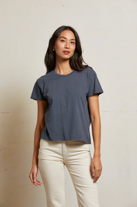 Harley cotton boxy crew tee - night