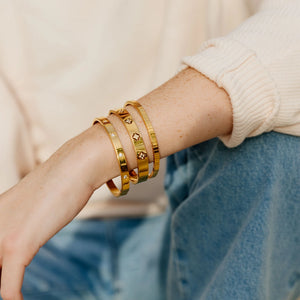 Elsie eternity bracelet - silver