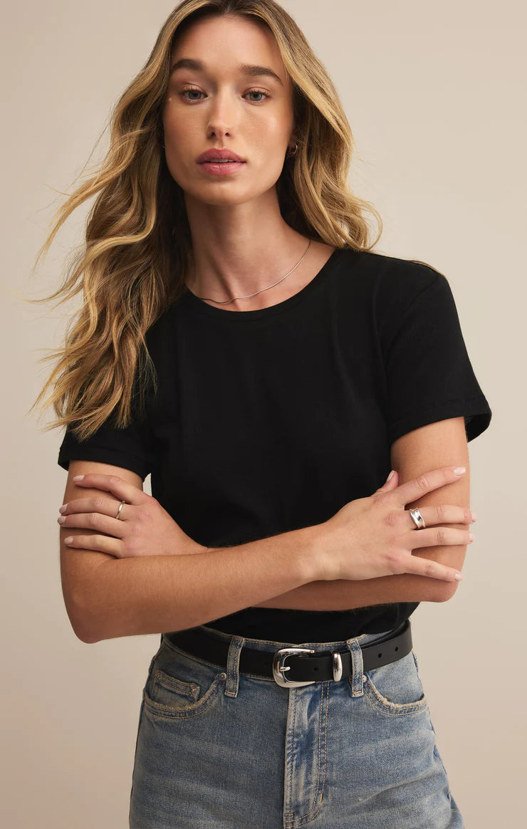 Tourist tee - black