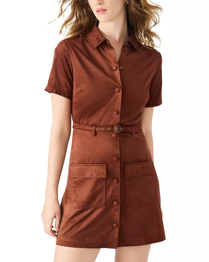 Joliana dress - dark fig