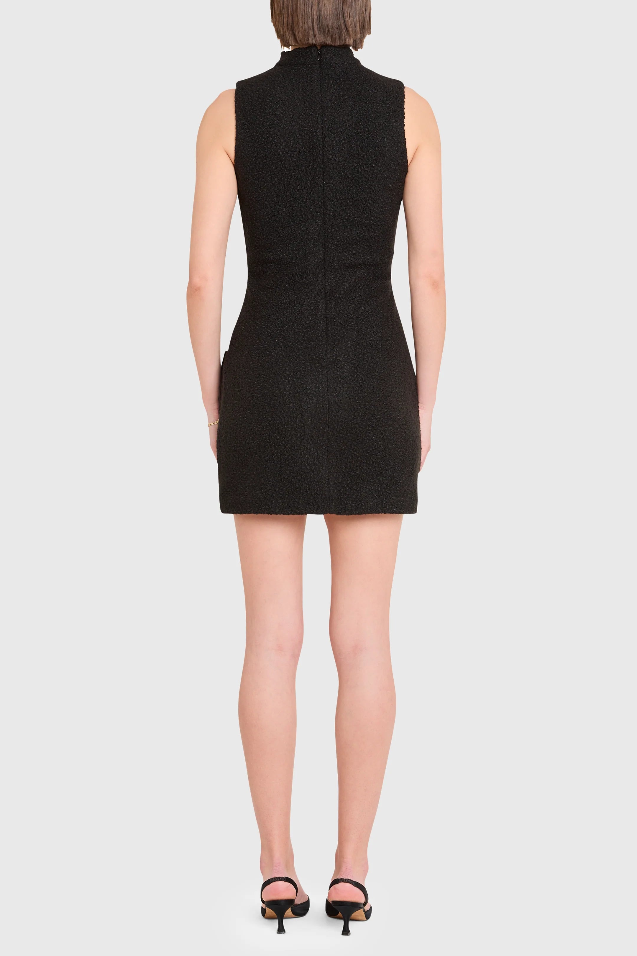Como dress - black
