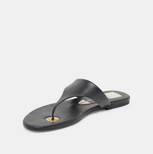 Kittle leather sandals - black