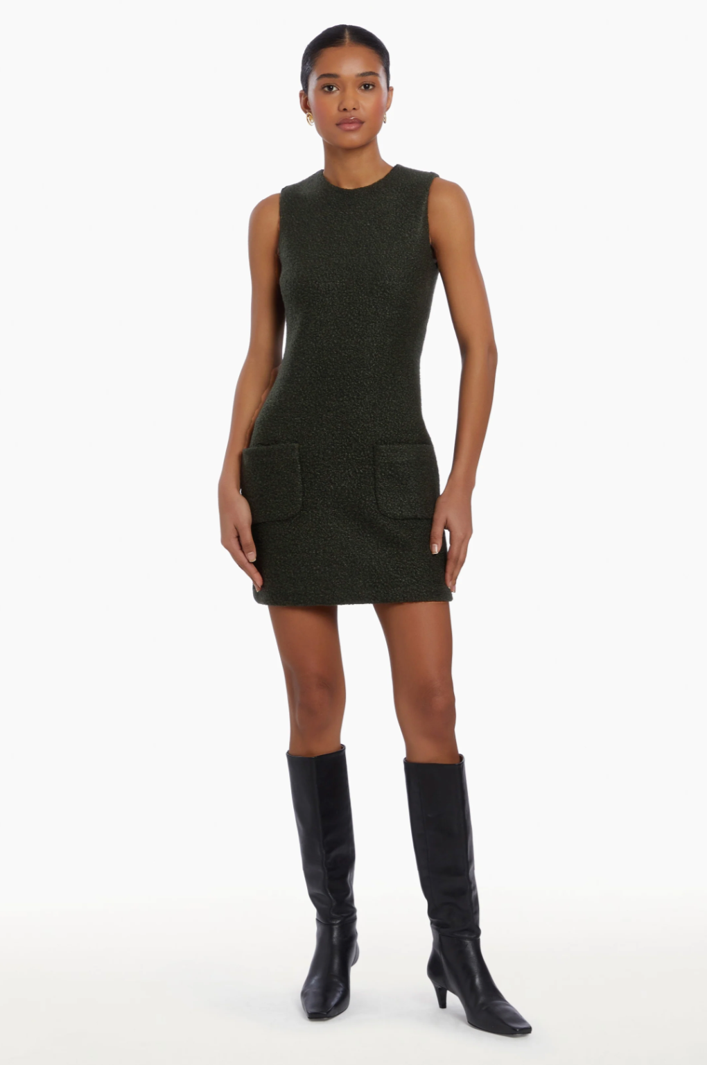 Delia dress - dark green